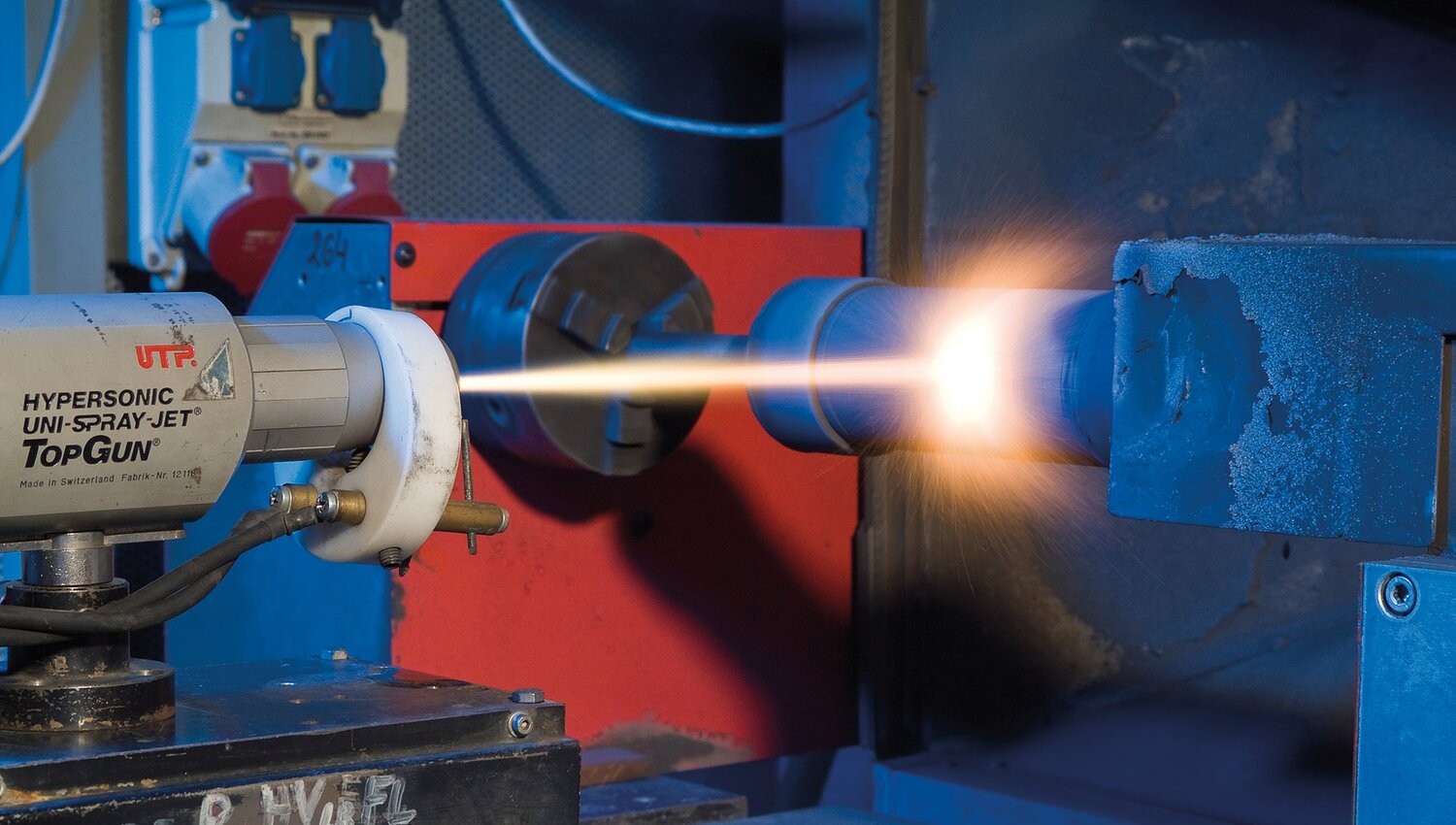 thermisches Spritzen mit Laser